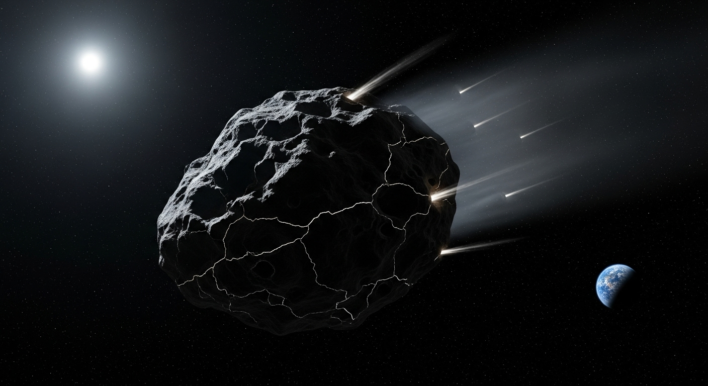 Le mystère des &lsquo;comètes noires&rsquo; qui rôdent dans notre système solaire