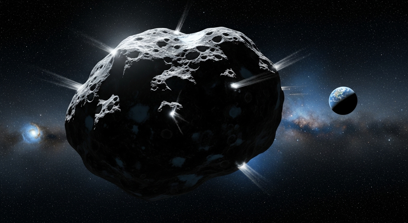 Le mystère des &#039;comètes noires&#039; qui rôdent dans notre système solaire