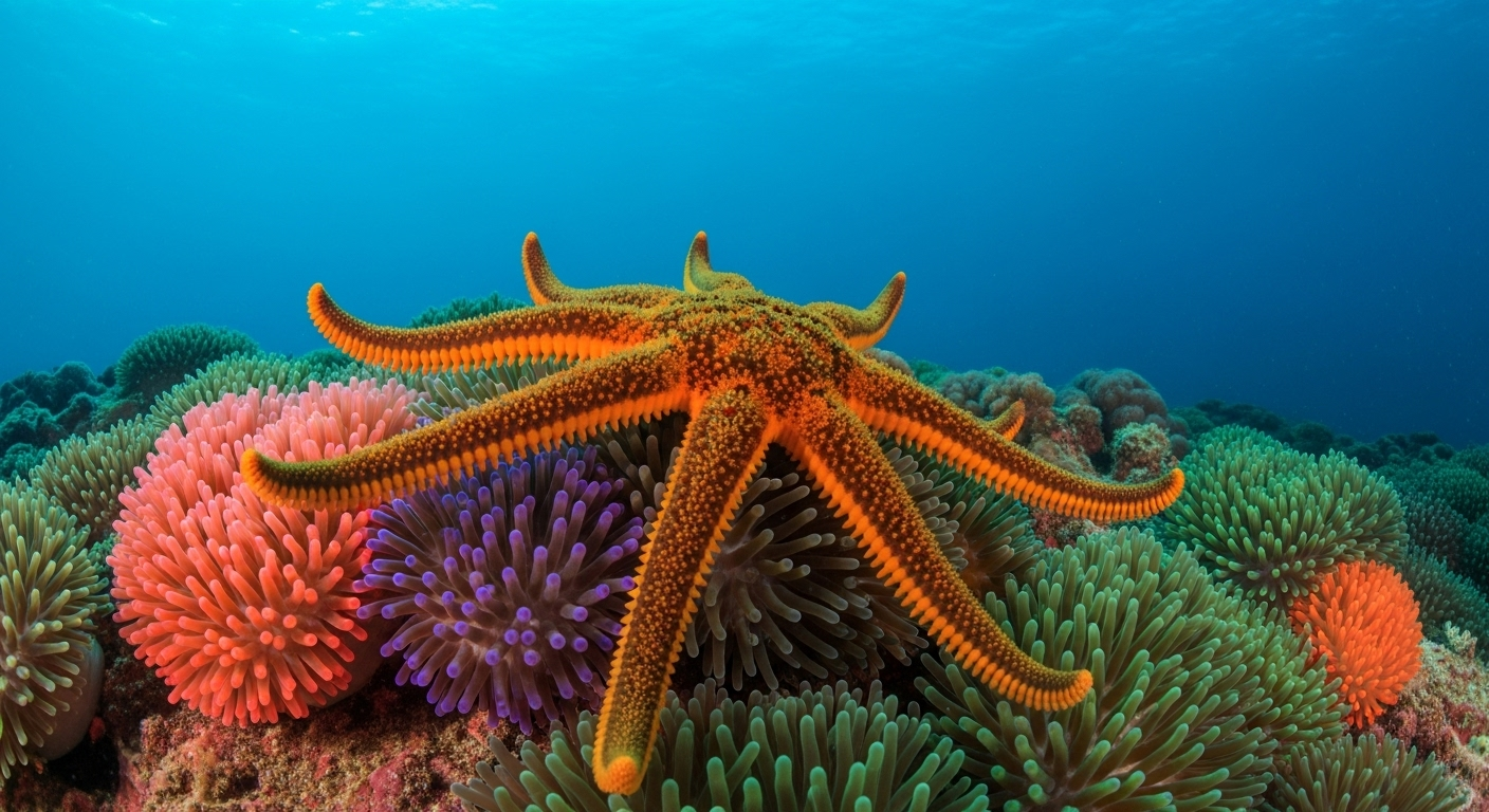 L'étoile tournesol, principale victime de la maladie