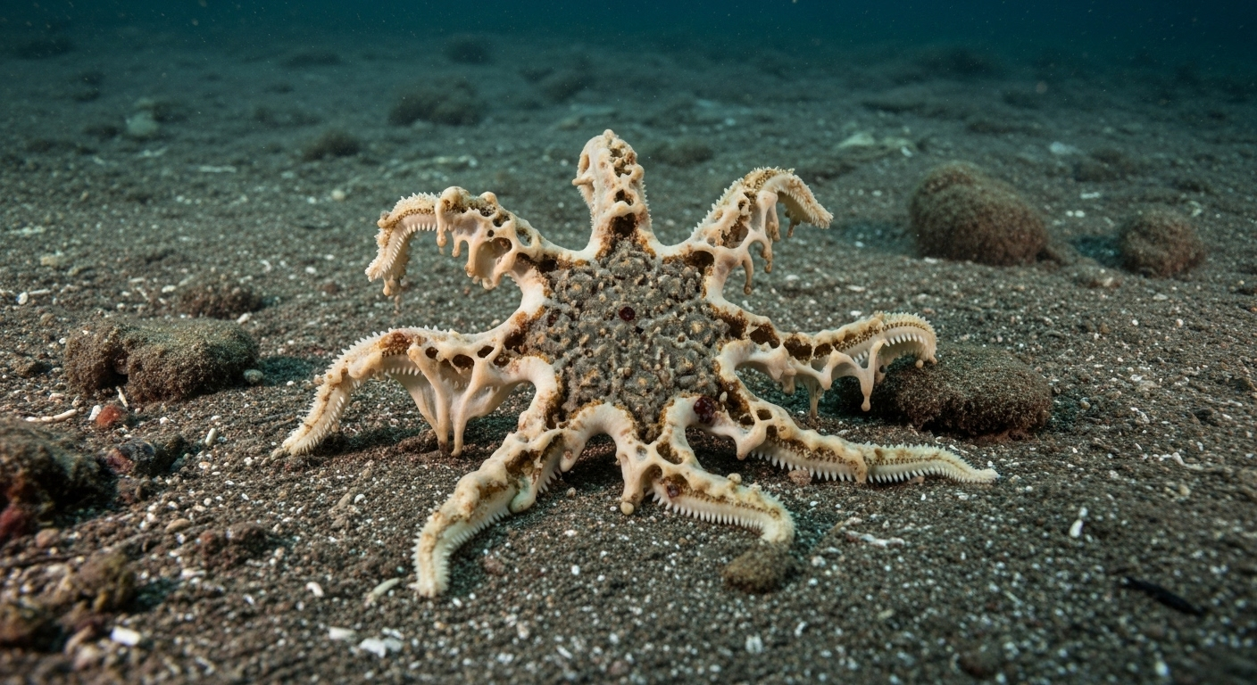 Le mystérieux tueur de milliards d'étoiles de mer enfin identifié