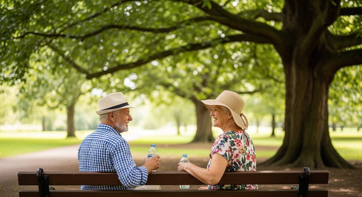 Dehors, la prudence est de mise... et on veille les uns sur les autres