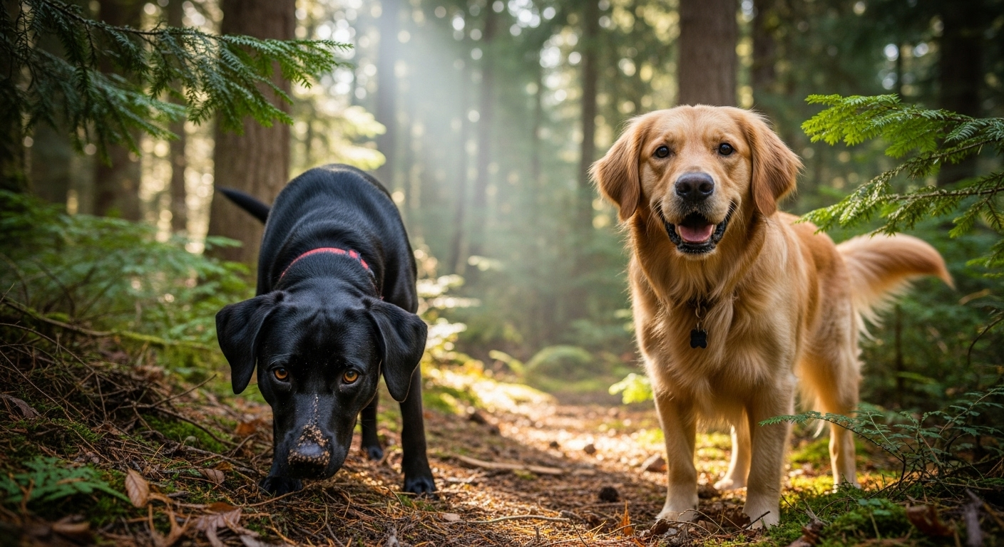 Des chiens au flair exceptionnel aident la science