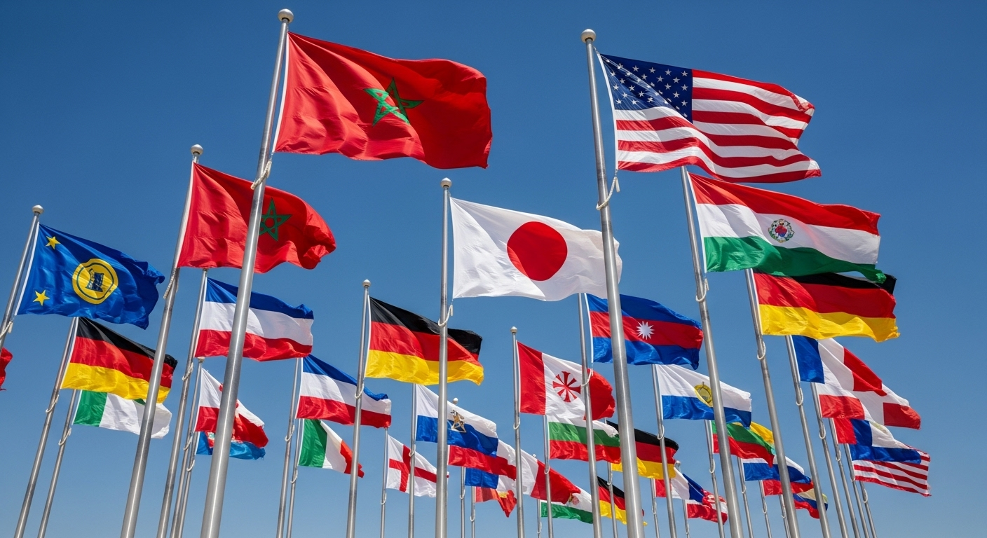 Le drapeau unique sans rouge, blanc ou bleu : de quel pays s’agit-il ?