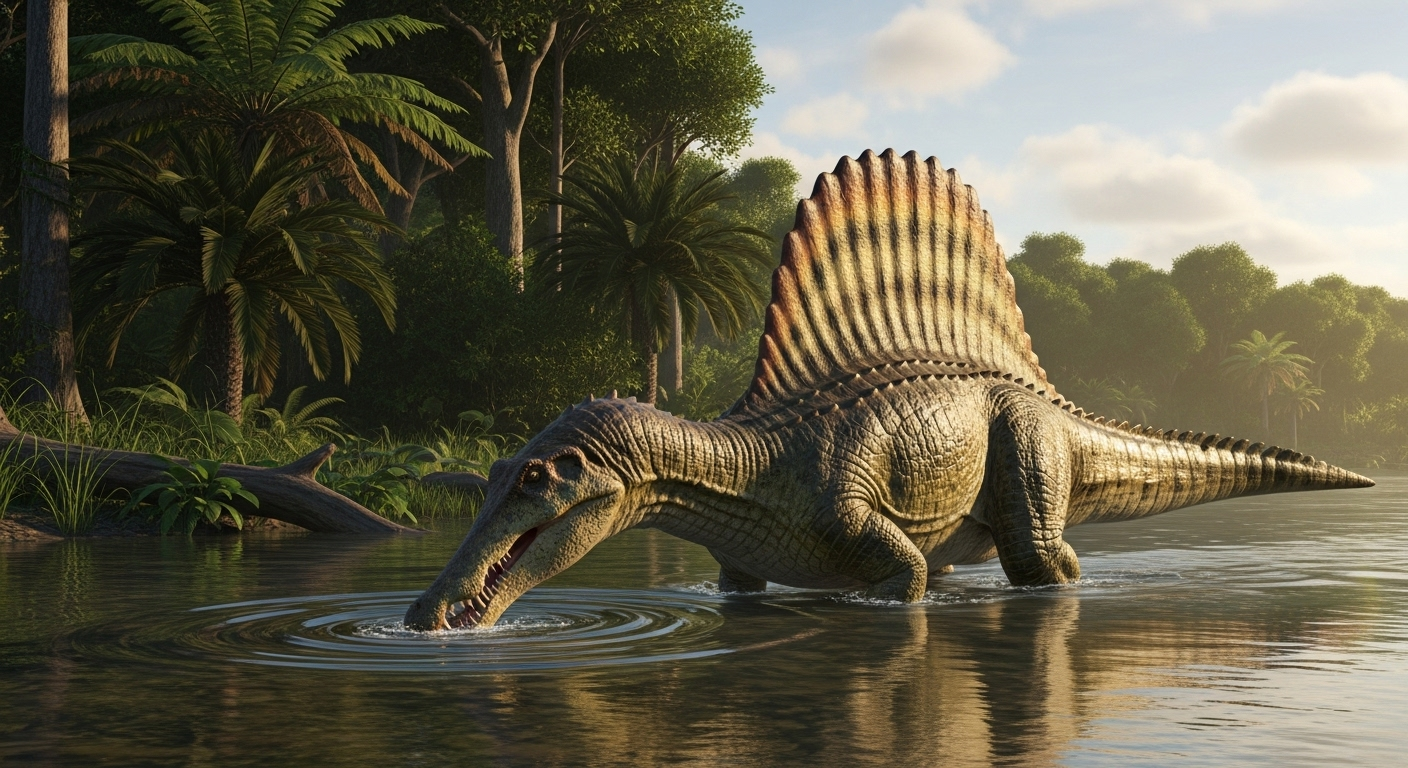 Le cas étrange du Spinosaurus, le pêcheur opportuniste