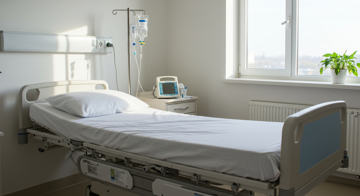 L'hospitalisation et la lente guérison