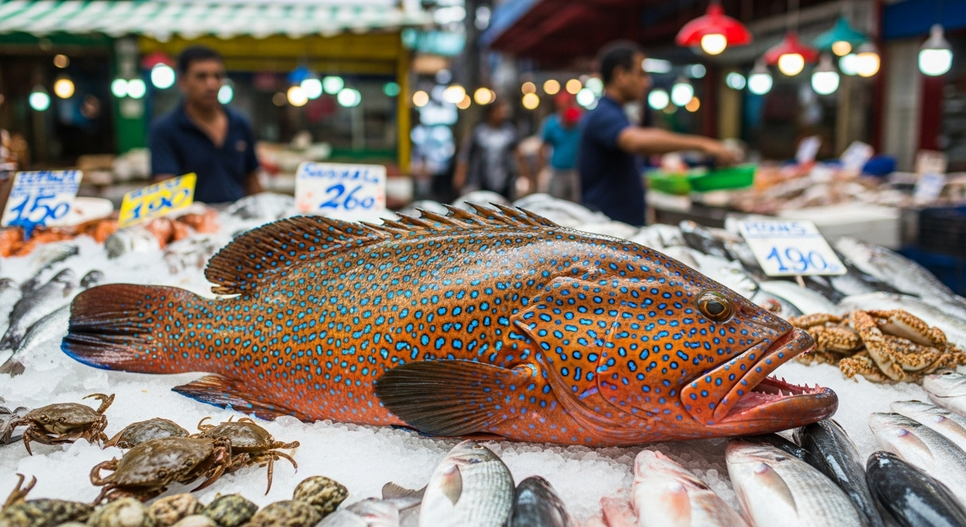 Méfiez-vous des gros poissons tropicaux
