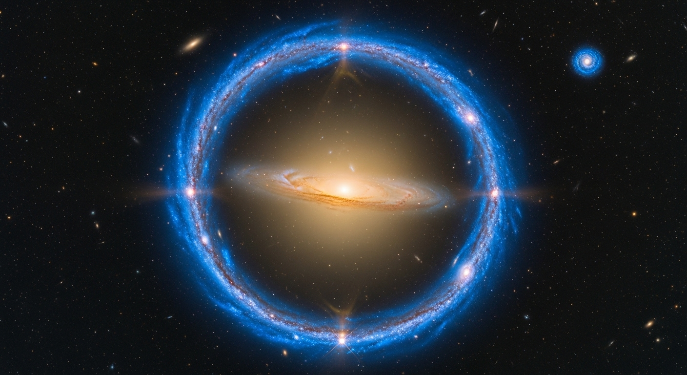 Le secret de sa découverte : le 'fer à cheval cosmique'