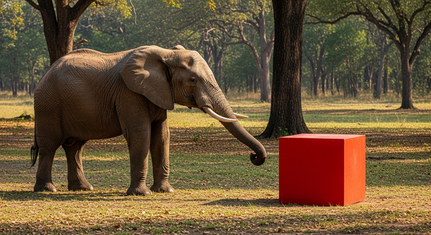 Certains éléphants sont de vrais preneurs de risques