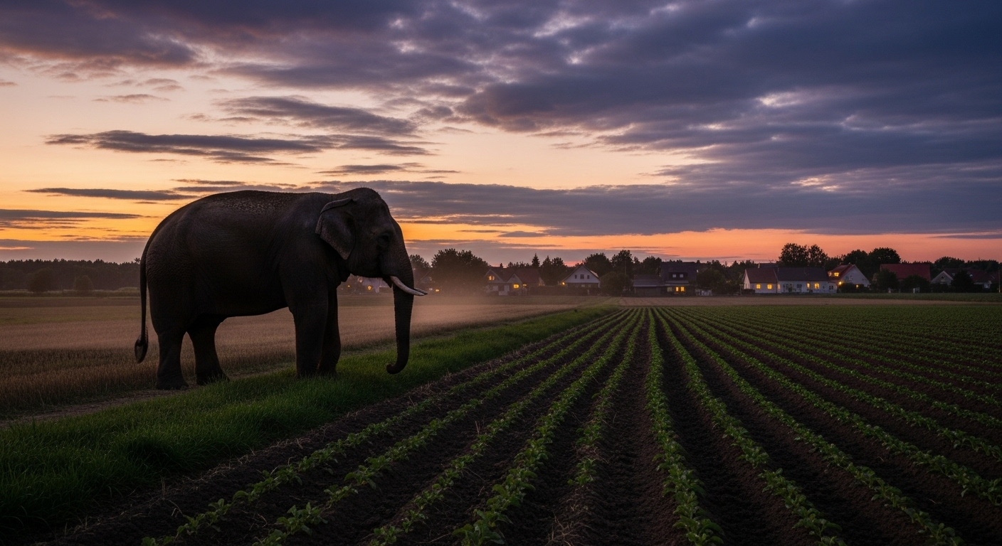 Quand le climat les pousse à se rapprocher des hommes