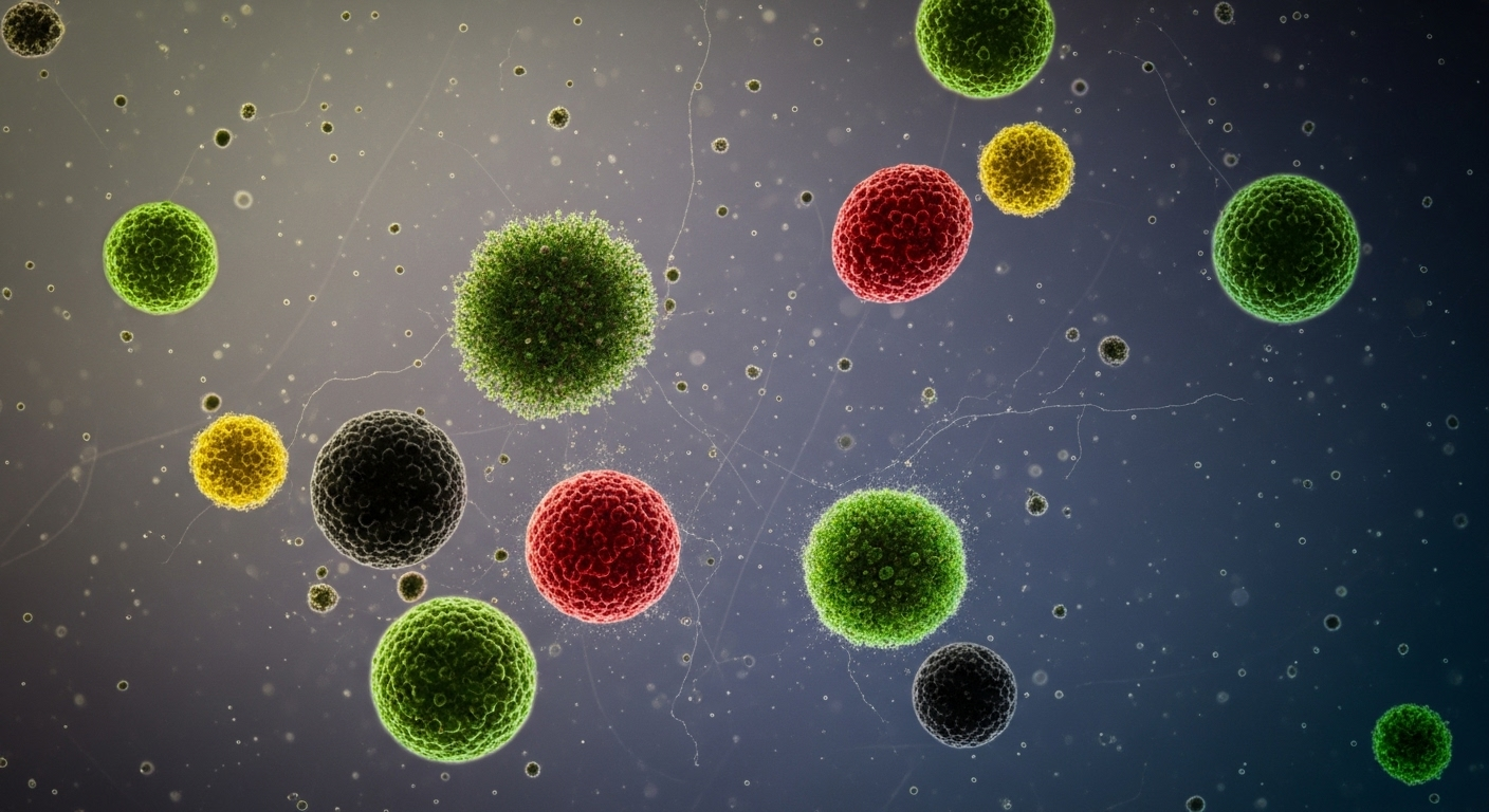 Les autres invités surprises : champignons et virus