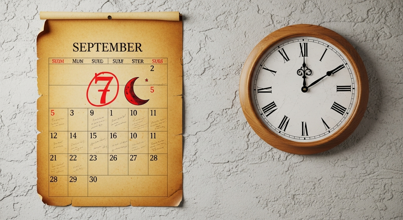 Notez bien l'heure dans vos agendas !