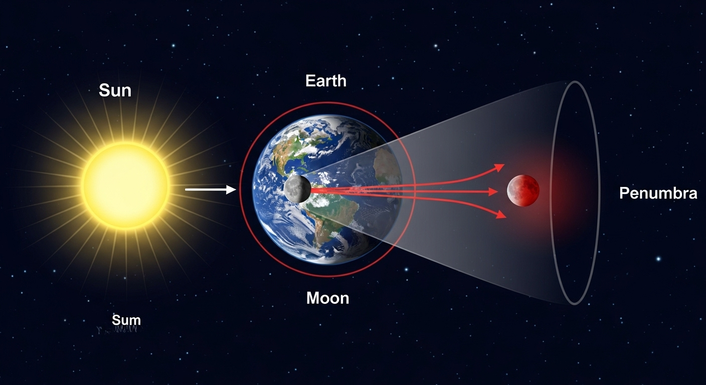 Pourquoi cette lune sera-t-elle rouge ?