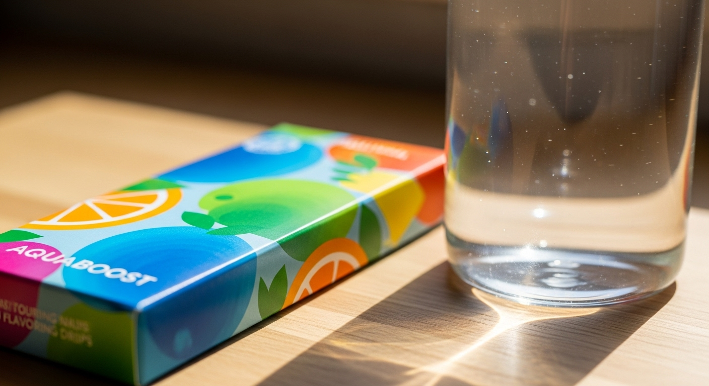 Pastilles pour eau aromatisée : un cocktail d’additifs à surveiller