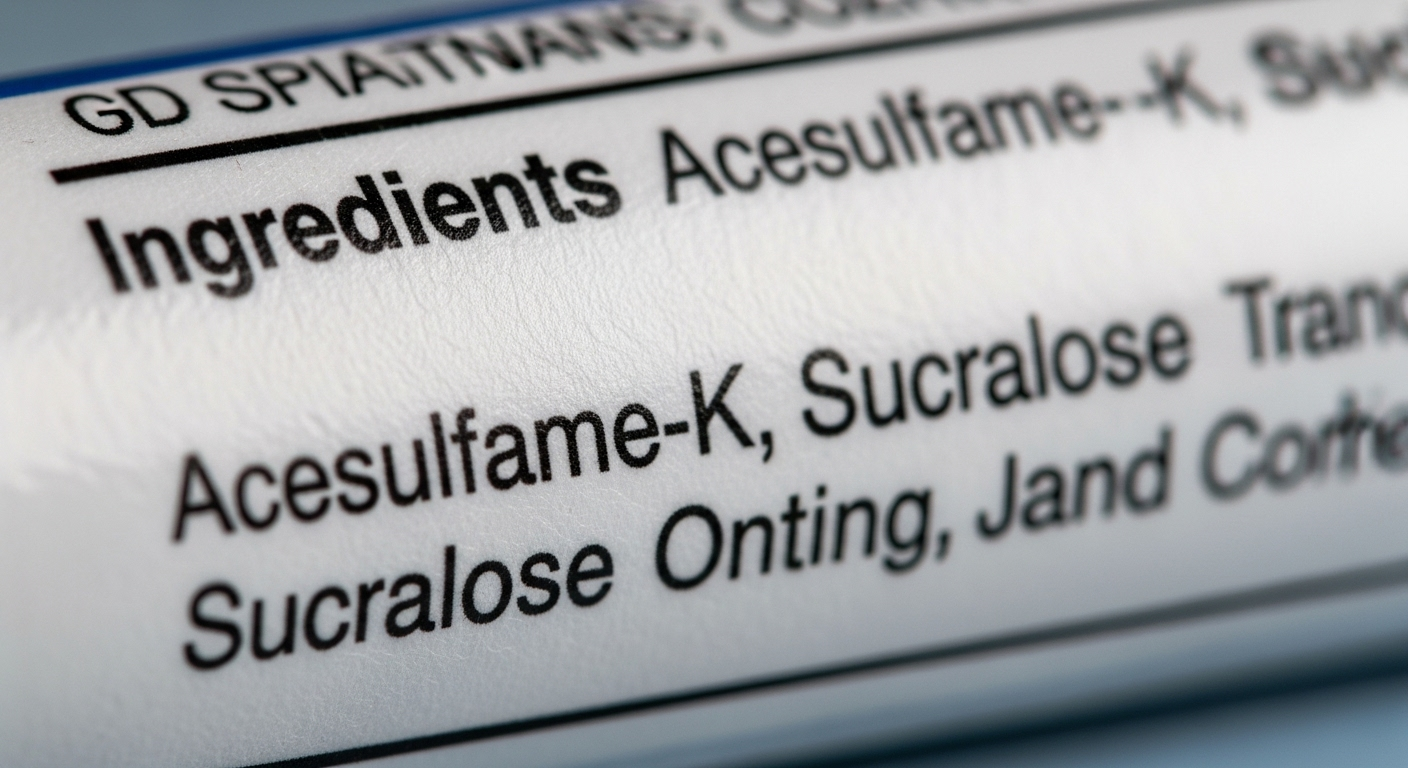 Un cocktail d'additifs dans un si petit format