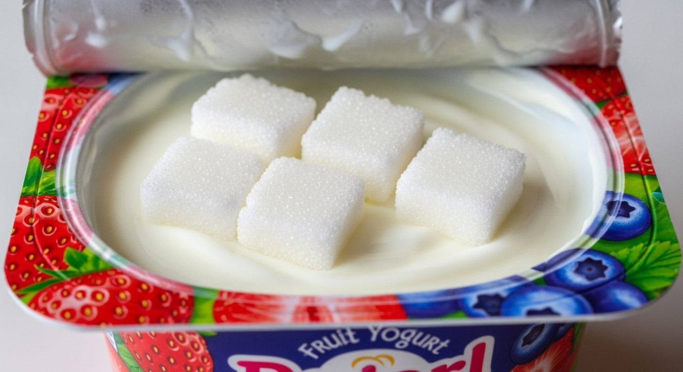 Le yaourt aux fruits, un faux-ami terriblement sucré