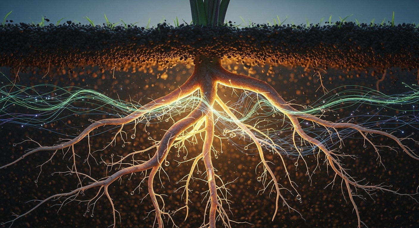 Le langage secret des racines : une découverte qui pourrait révolutionner nos jardins et nos champs