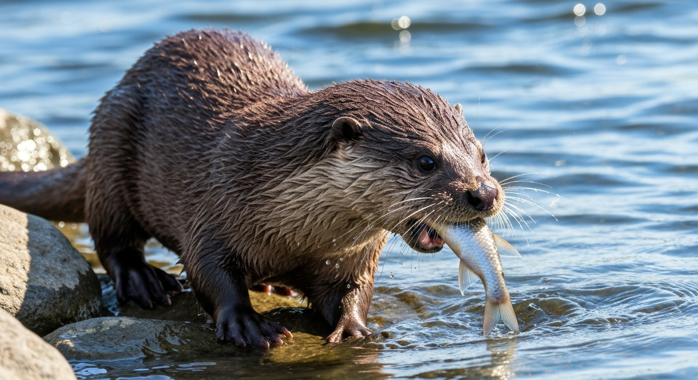 Les loutres, "docteurs" de la rivière ?