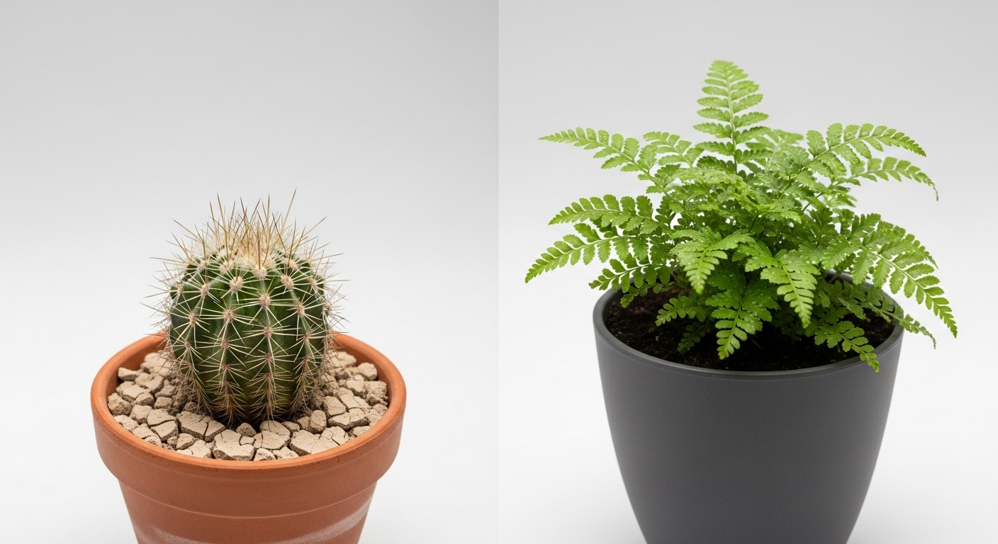 Toutes les plantes ne sont pas logées à la même enseigne