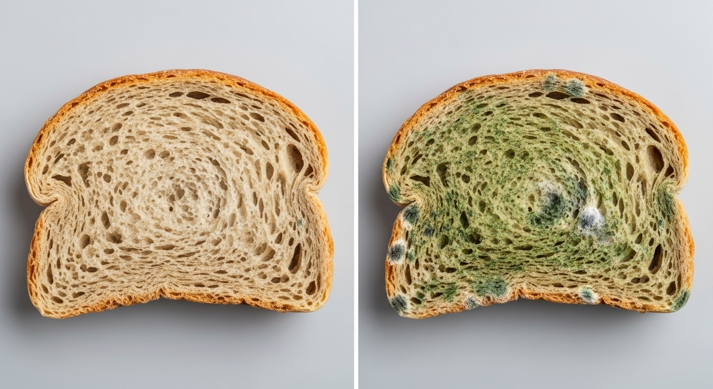 Rassis ou moisi : le faux ami du pain