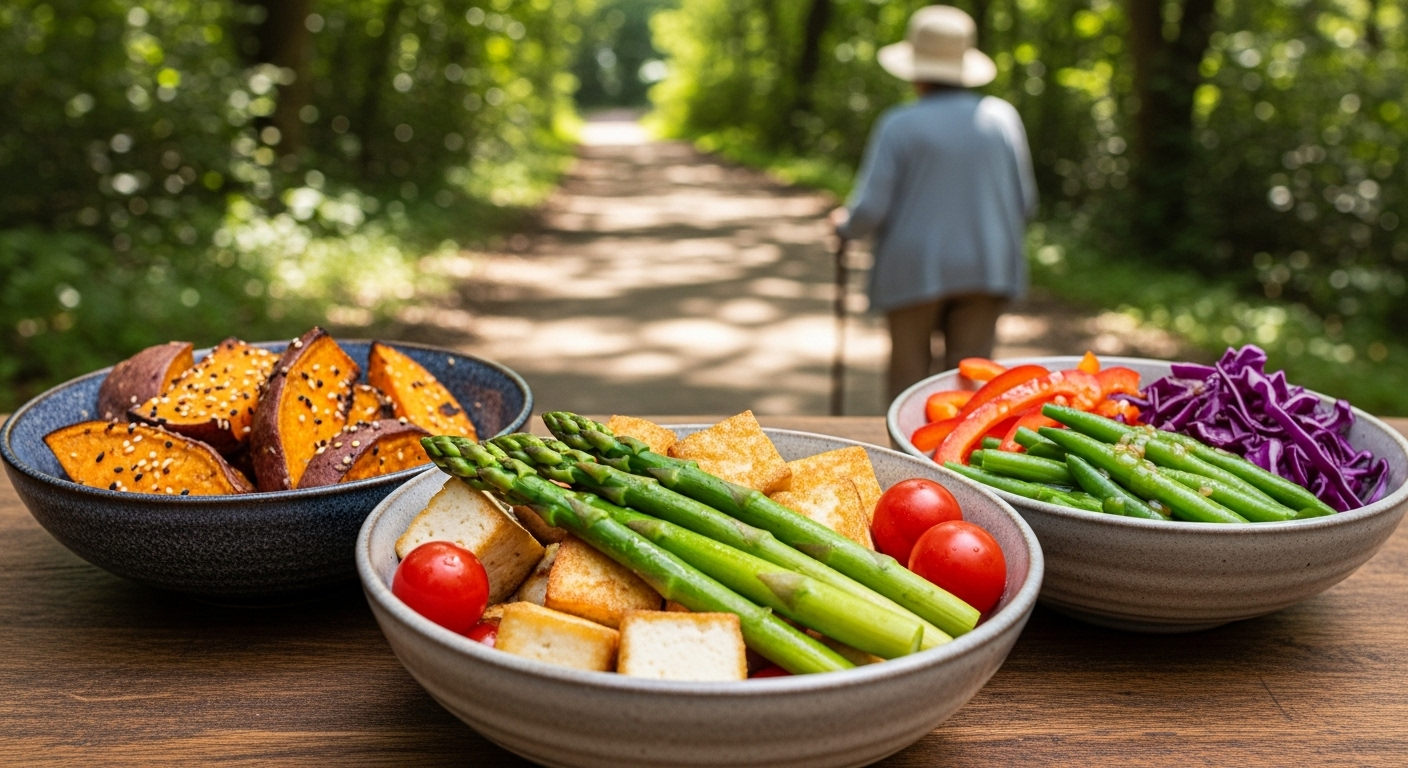 Le premier secret : dans l'assiette et dans les jambes