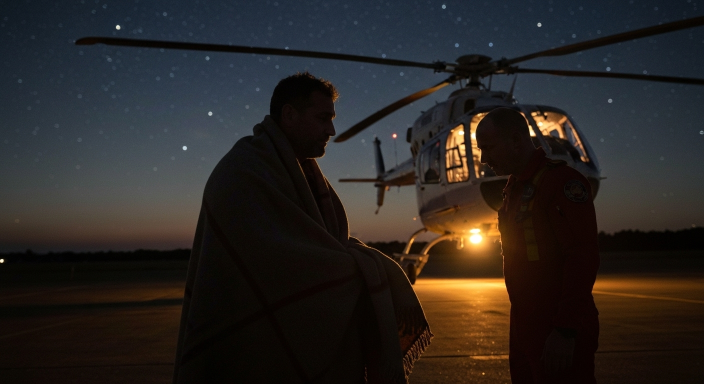 Conclusion : plus de peur que de mal pour le miraculé