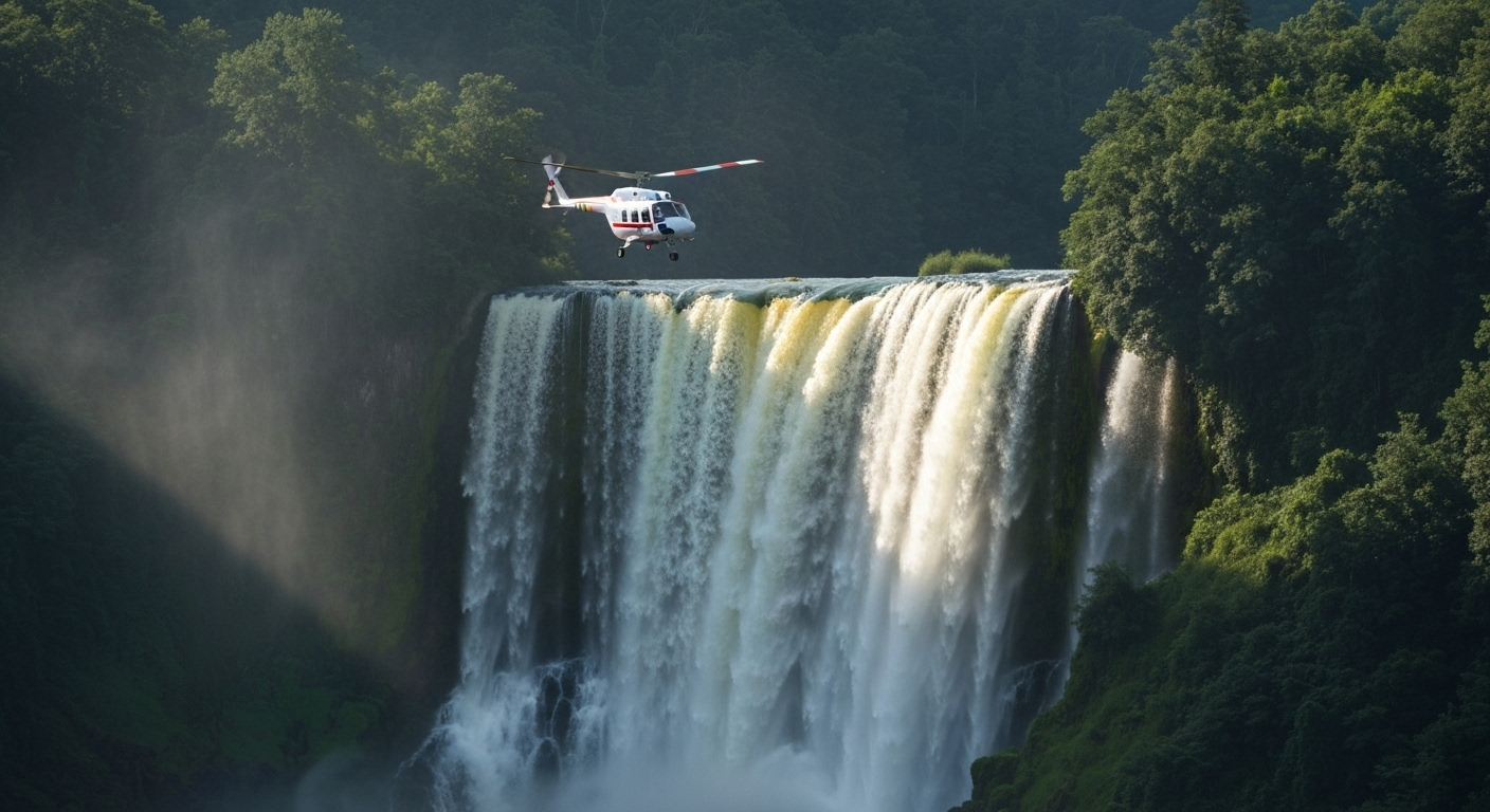 Un randonneur secouru après être resté coincé deux jours derrière une cascade de la forêt nationale de Séquoia