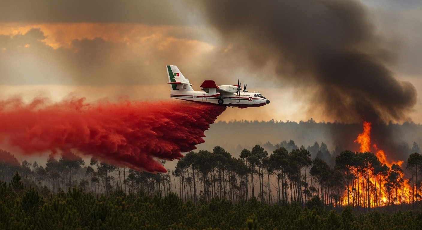 Le Portugal n'est pas épargné par la catastrophe