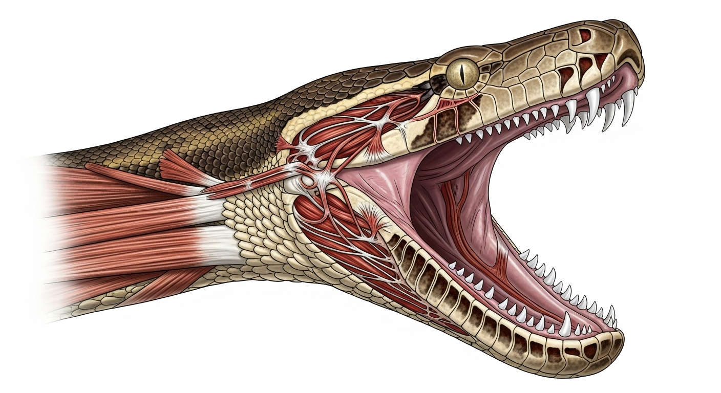 Une mâchoire incroyable, un appétit sans fin