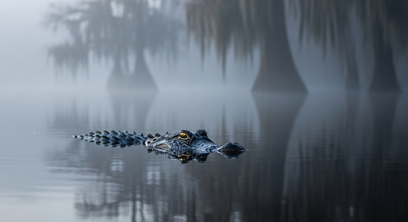 Le plus grand danger : les alligators
