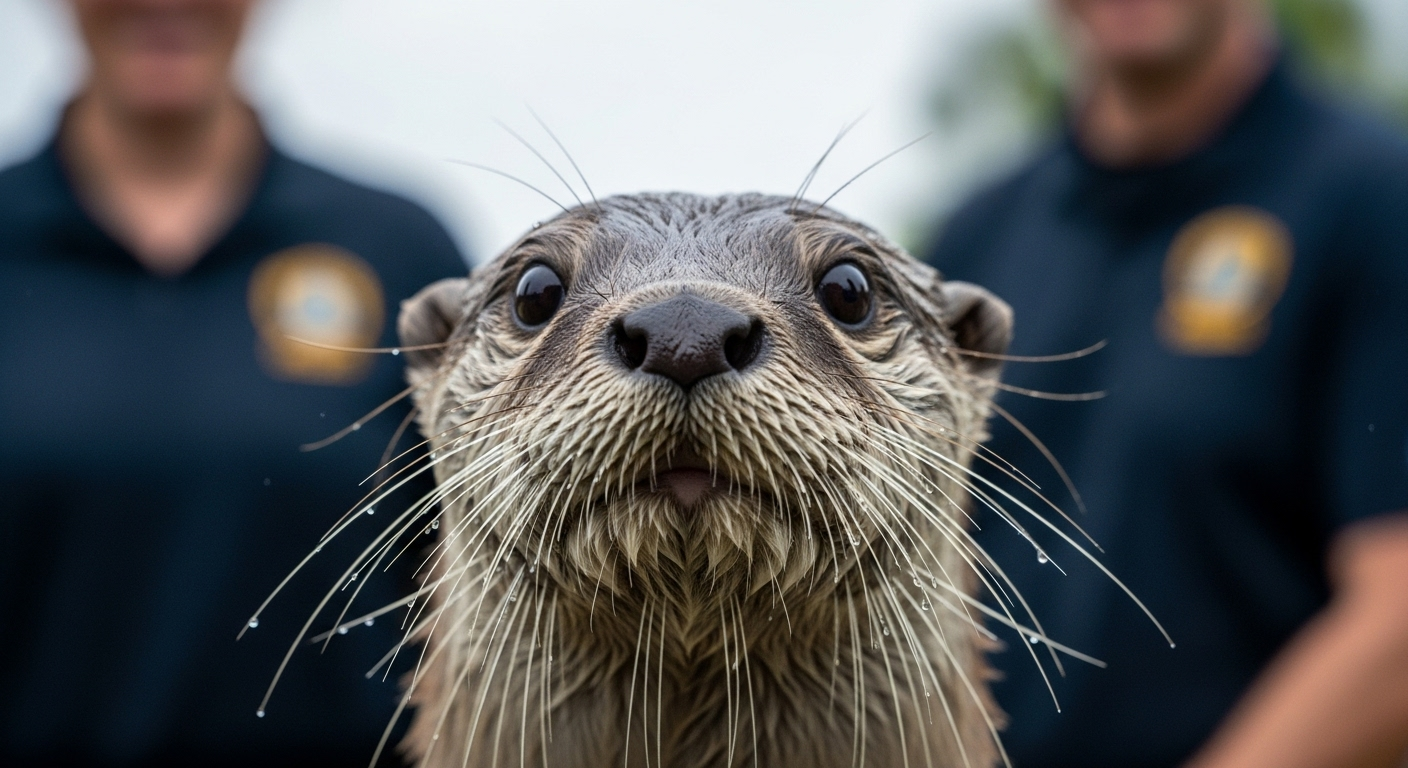 Cette petite loutre est devenue le nouvel espoir pour retrouver les personnes disparues