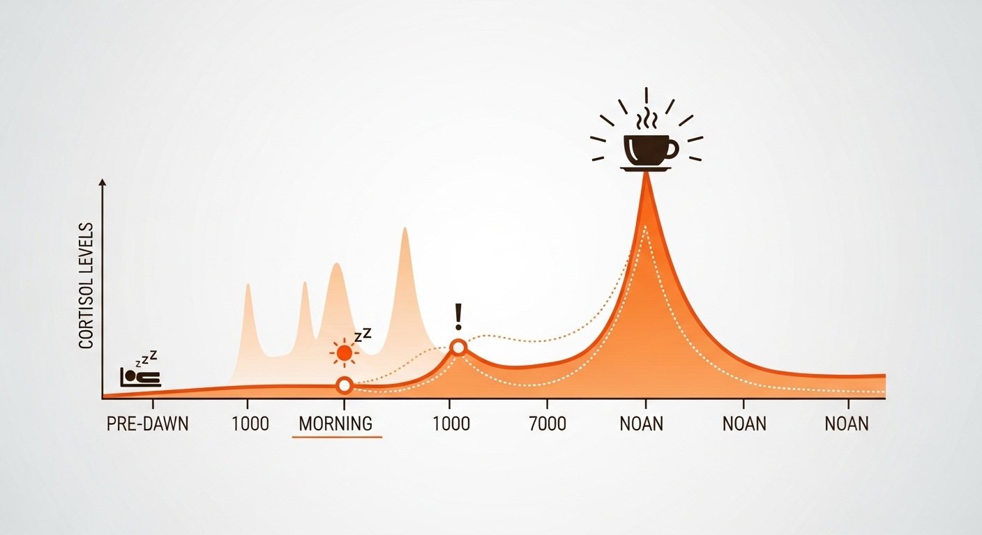 Cortisol : quand le café jette de l'huile sur le feu