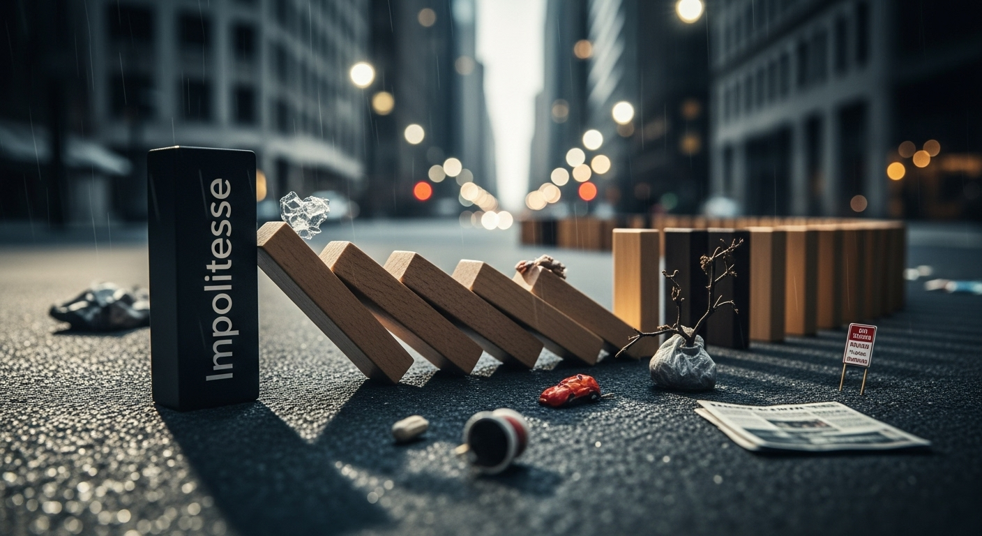 L'impolitesse, une maladie contagieuse