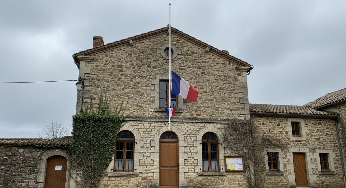 Un village sous le choc