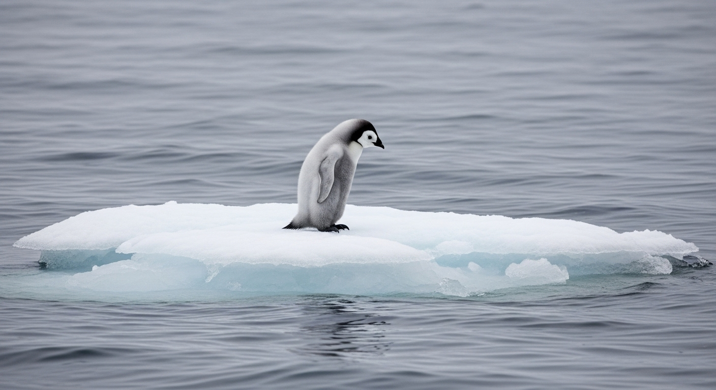 Une tragédie pour les manchots empereurs