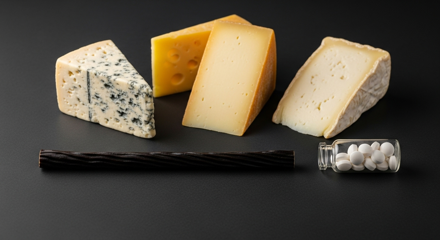 Fromage, réglisse et autres aliments à surveiller