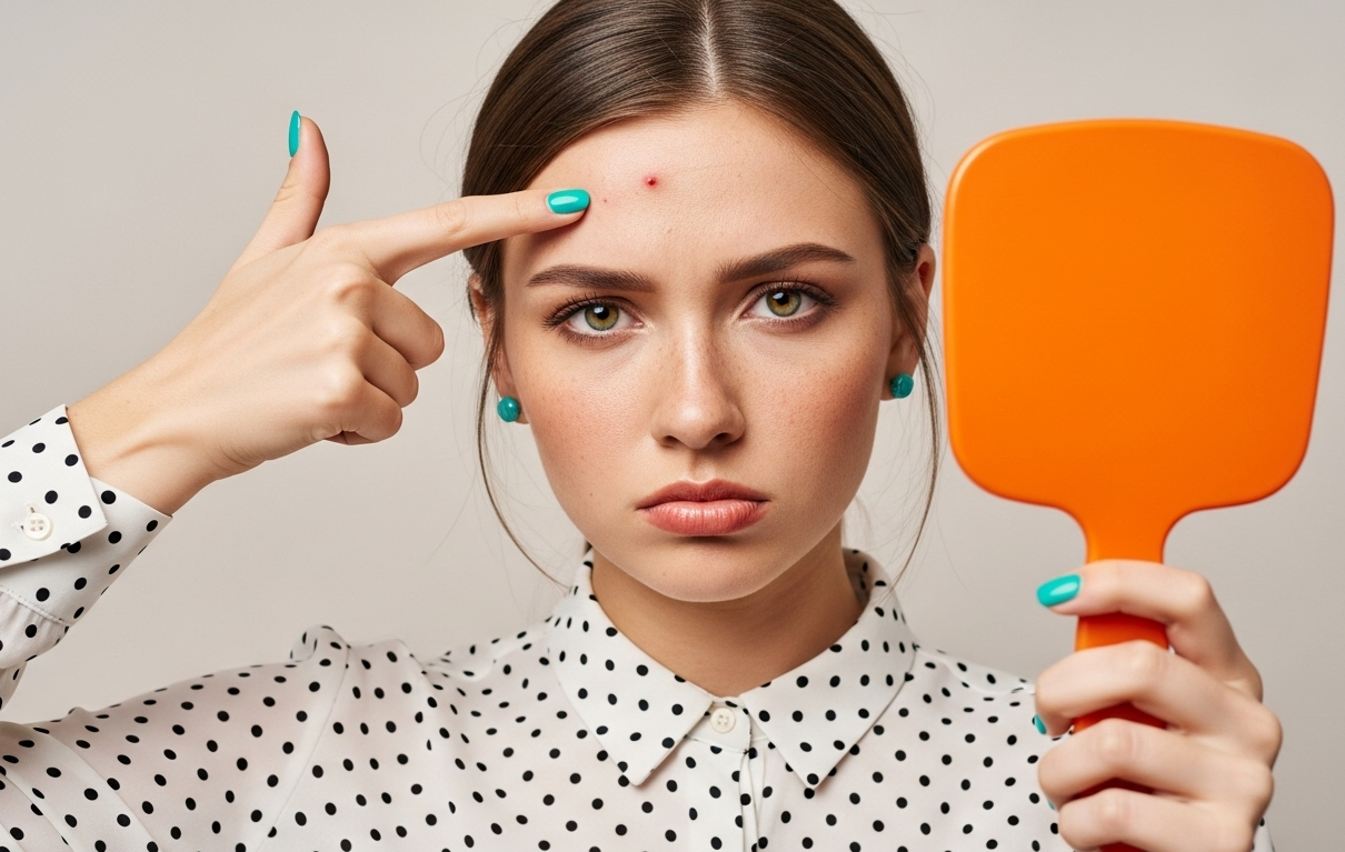 Attention : ce bouton sur le visage ne doit jamais être percé