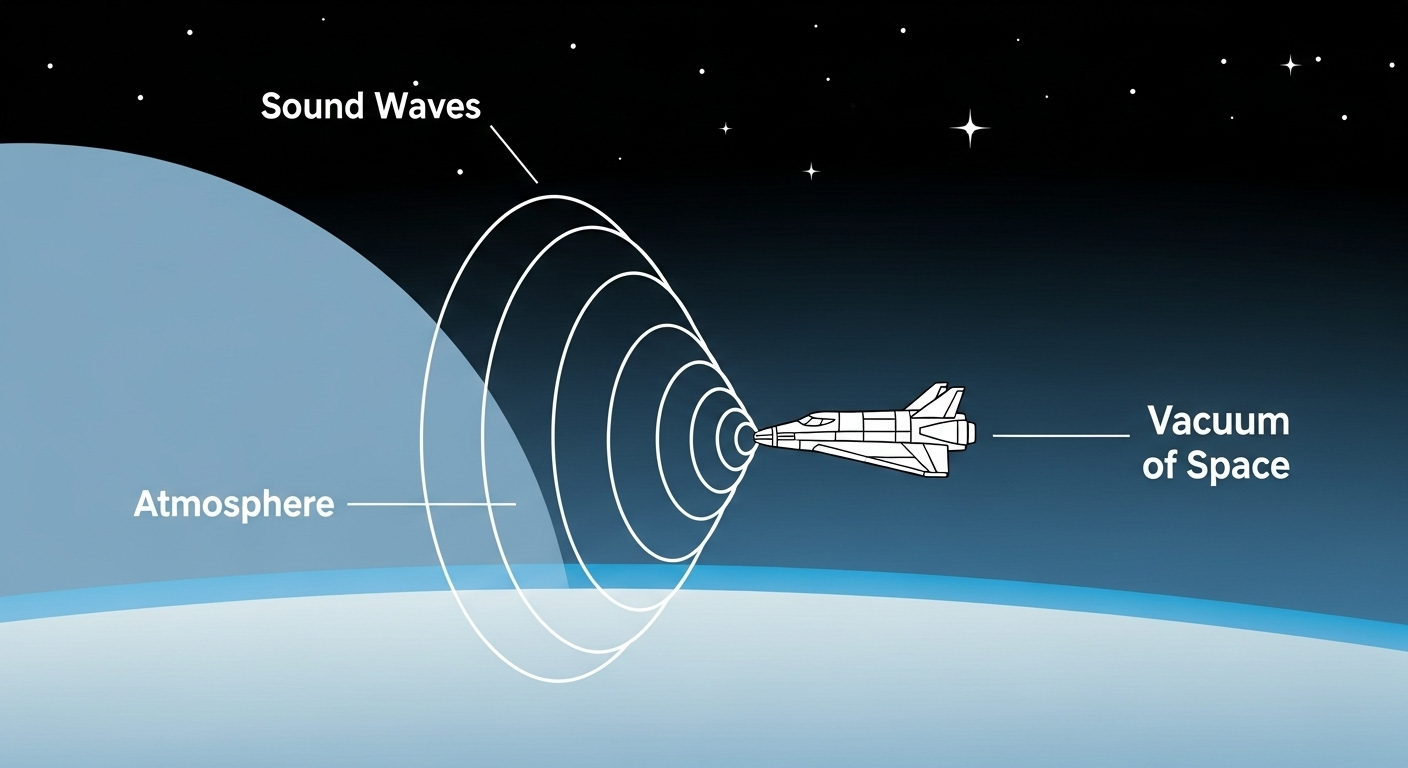 Mais... il n'y a pas de son dans l'espace !