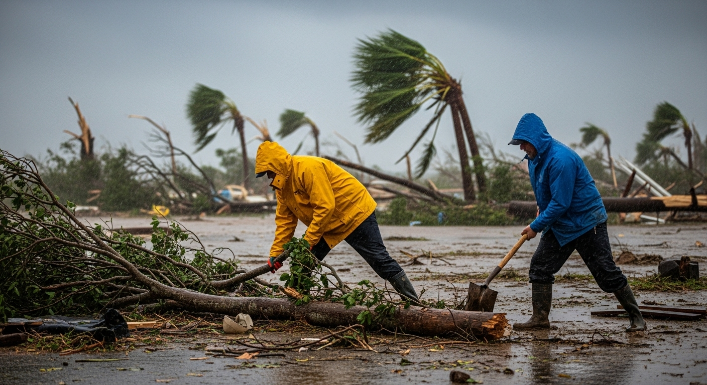 L'ouragan Helene, le grand réveil d'une bactérie endormie