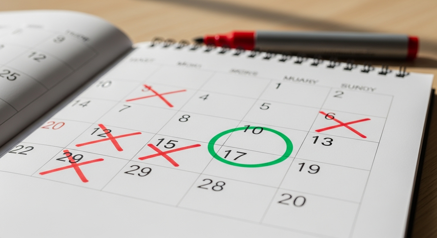 Combien de temps pour se libérer ?