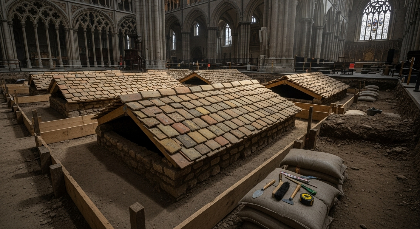 Une surprise encore plus ancienne sous la cathédrale