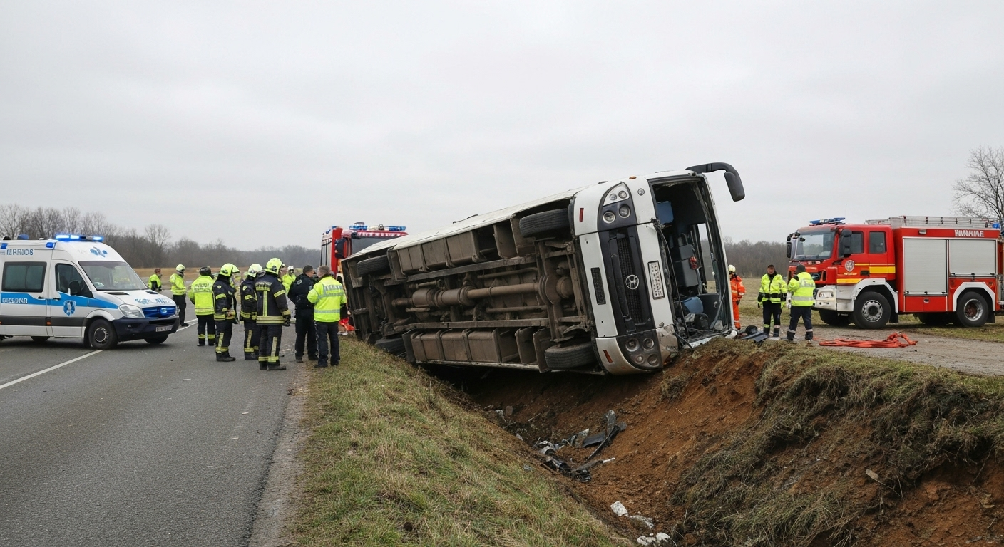 Un voyage de rêve qui tourne au cauchemar : le terrible accident de bus près de niagara falls