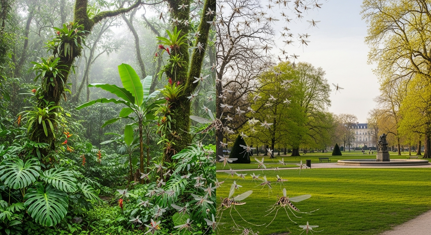 Le climat change, les moustiques en profitent