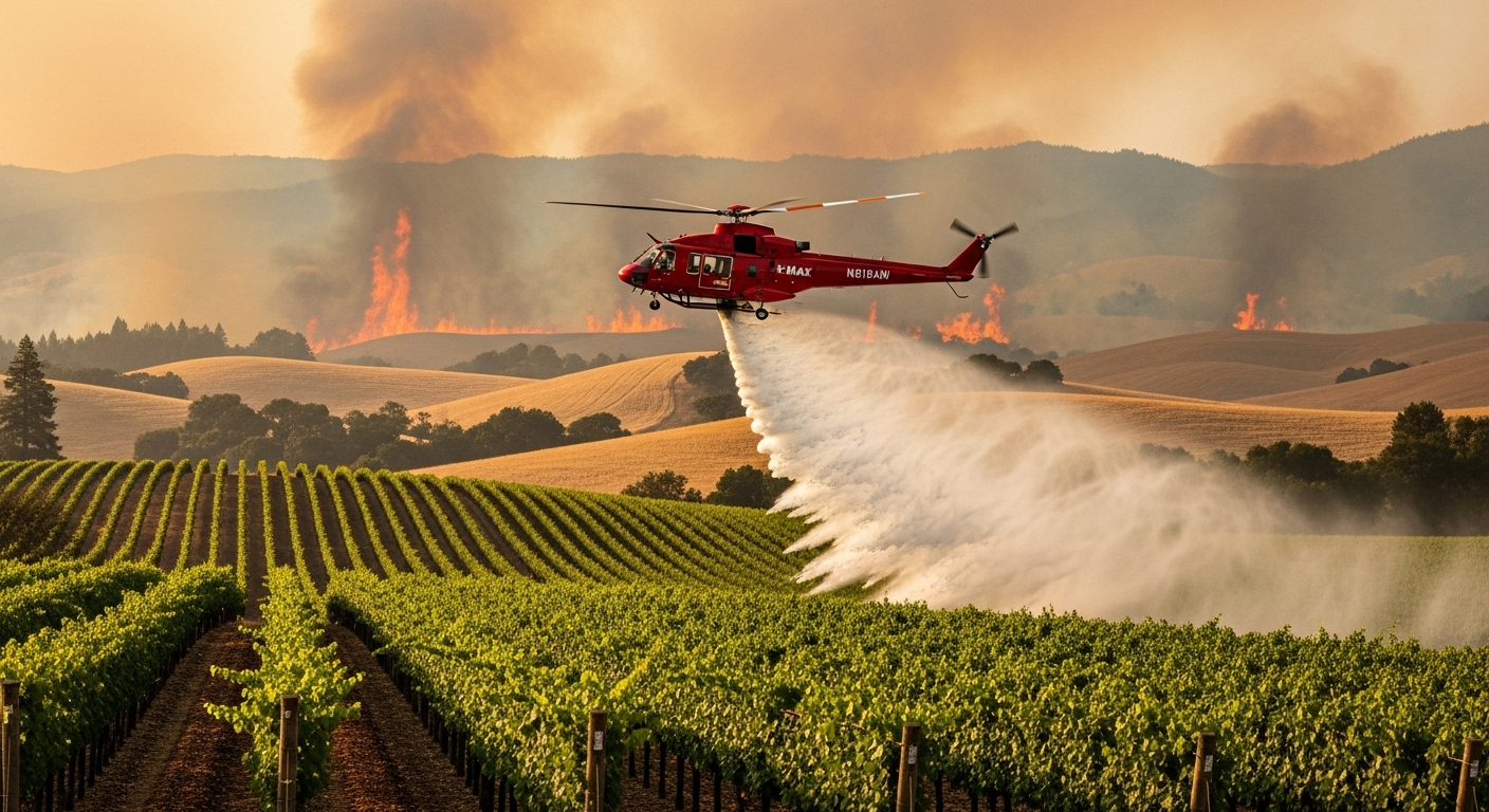 La Californie n'est pas en reste avec le 'Pickett Fire'