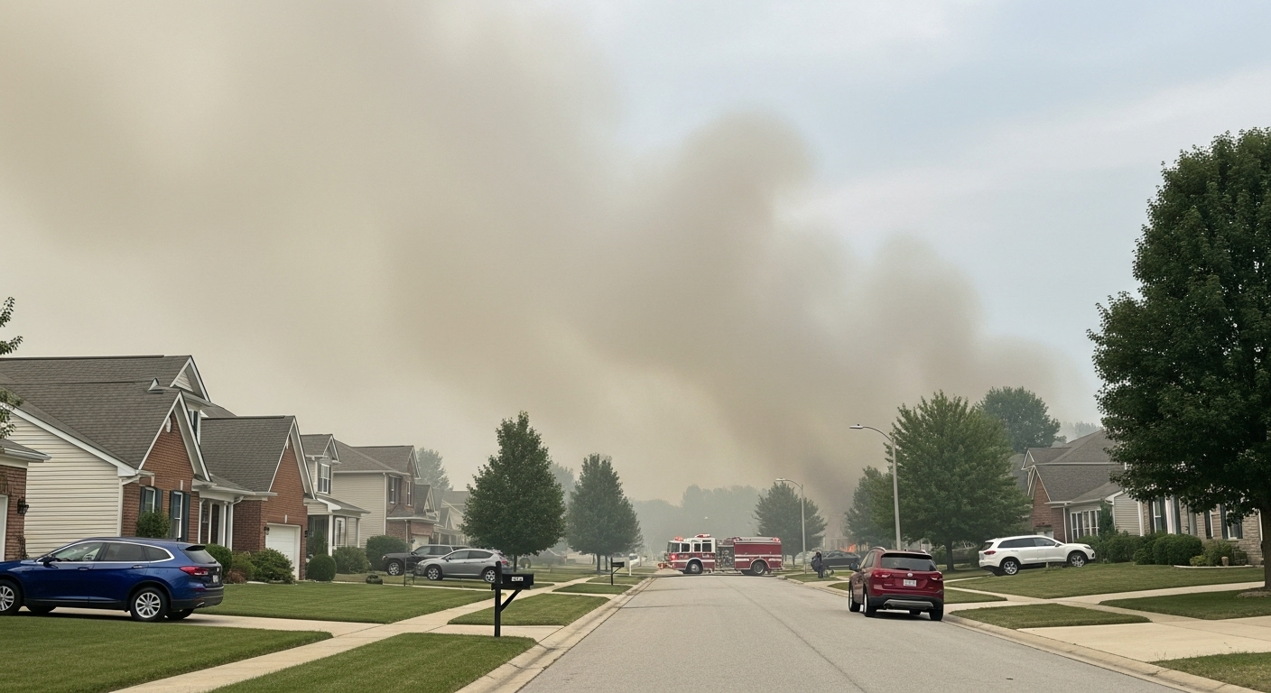 En Oregon, des milliers de foyers sous la menace