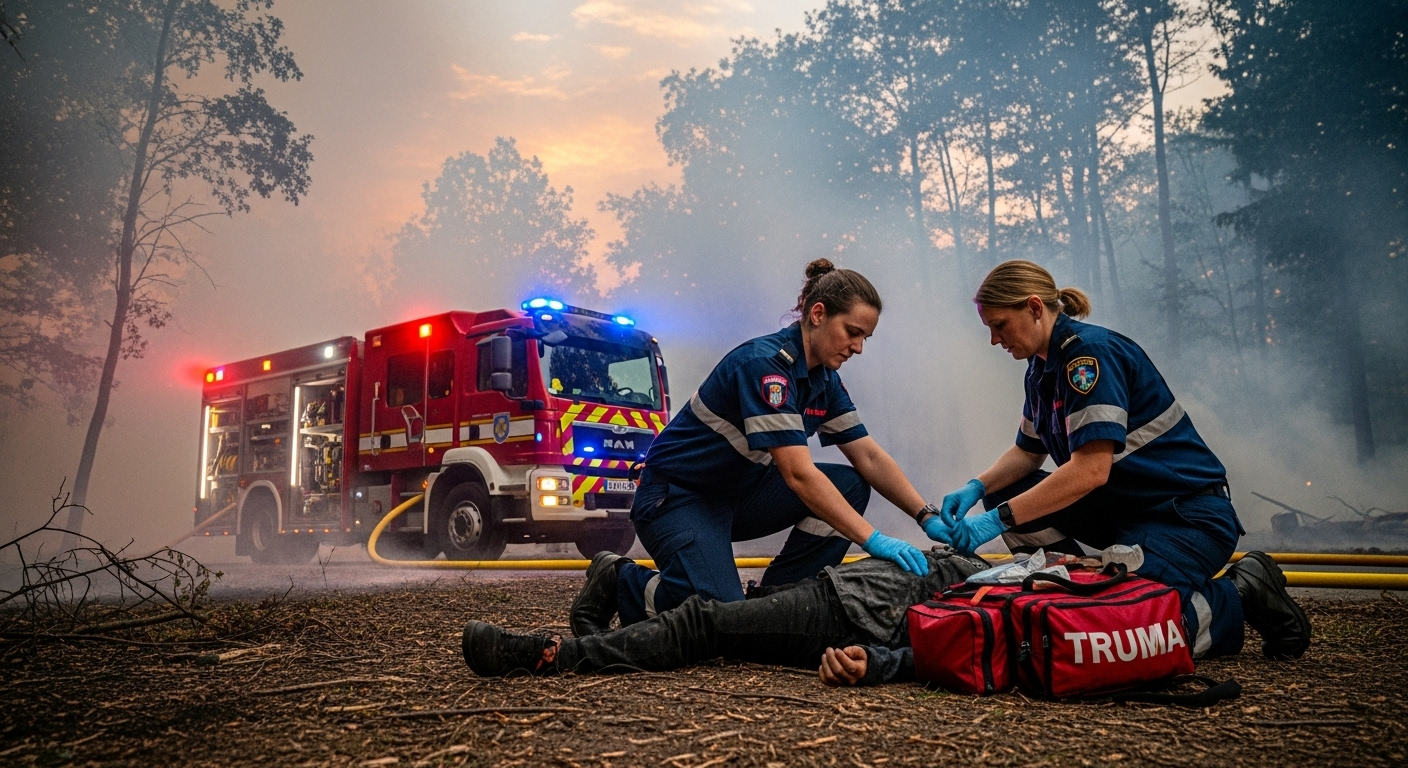 Le sacrifice d'un héros dans le Montana