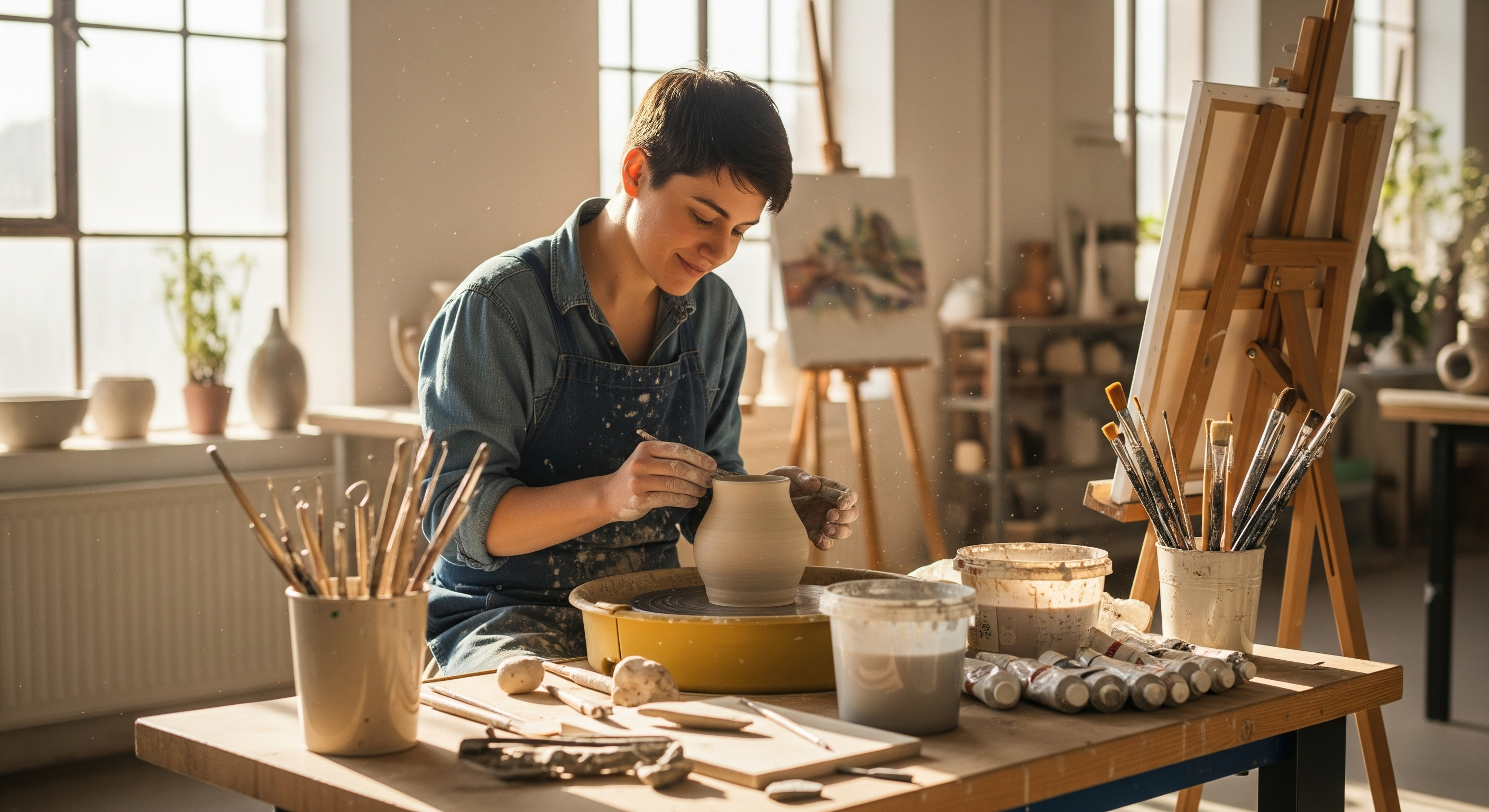 Une créativité qui jaillit sans effort