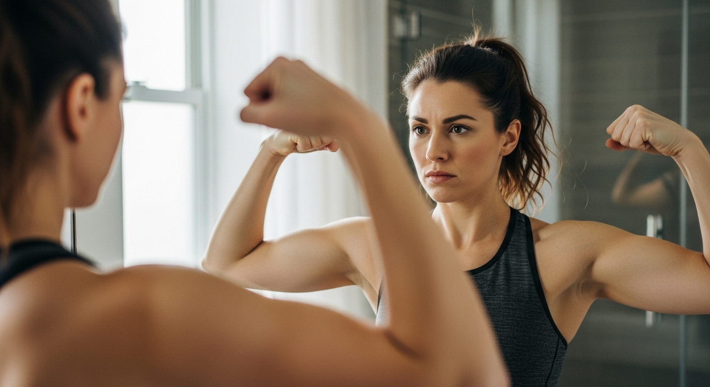 Bras &lsquo;chauve-souris&rsquo; : l&rsquo;étonnante routine en deux temps qui a enfin fonctionné