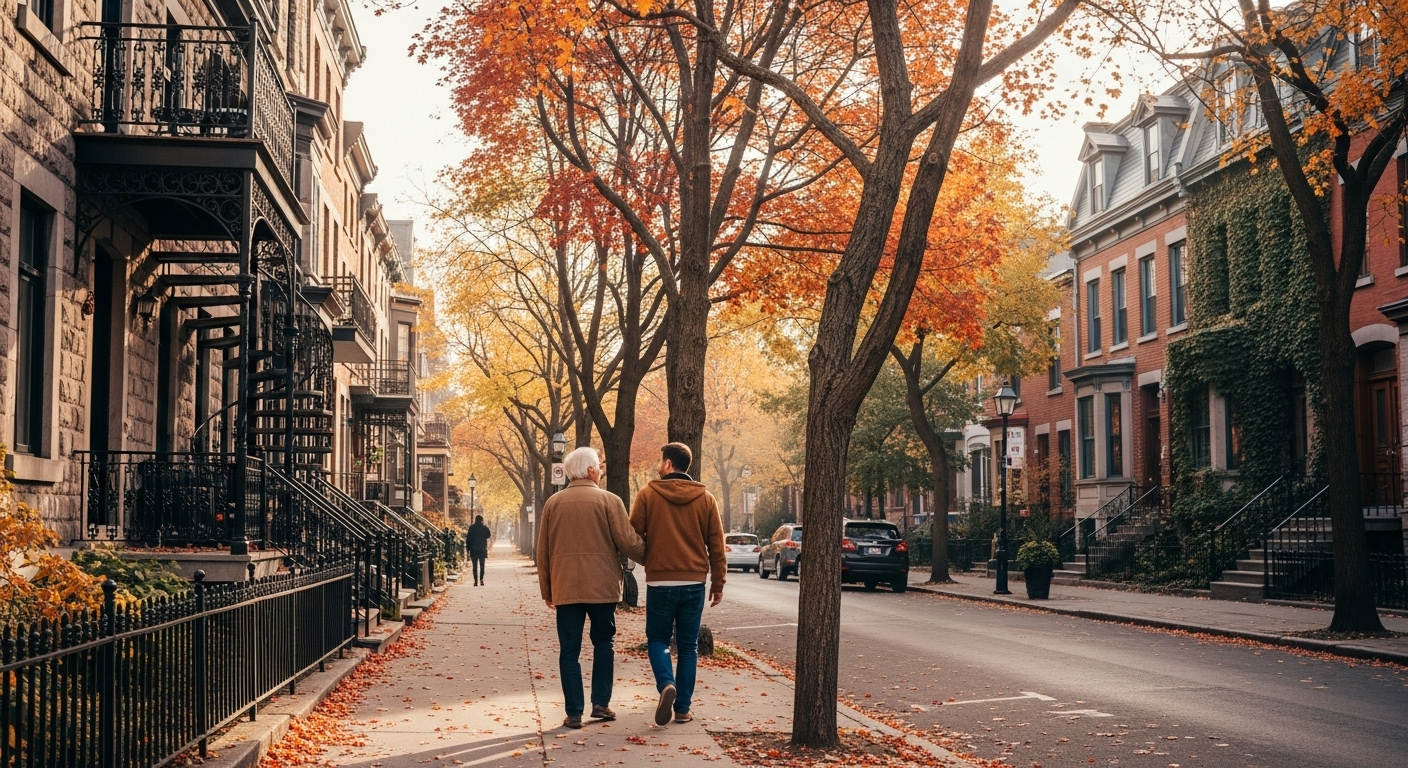 Au québec, des années de vie qui bousculent les familles