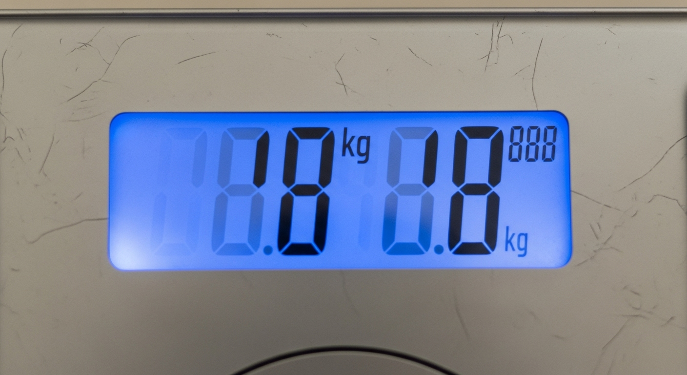 Erreur n°3 : la tyrannie de la pesée quotidienne