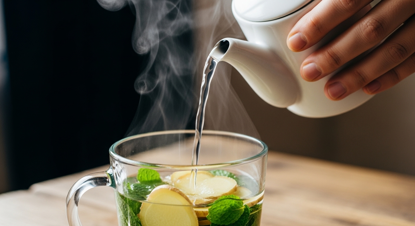 L'infusion de gingembre, le réconfort qui stimule